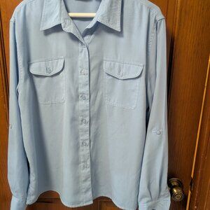 Womens Button Up blouse, size Large